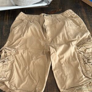 Men's Tan Cargo‎ Shorts